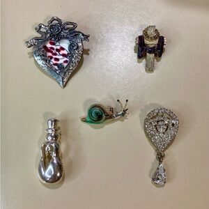 5PC. VINTAGE BROACH BUNDLE